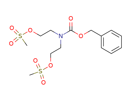 N-Cbz-N,N-bis{2-[(methylsulfonyl)oxy]ethyl}-amine