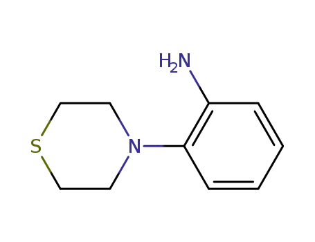 Molecular Structure of 144187-52-0 (2-(THIOMORPHOLIN-4-YL)PHENYLAMINE)