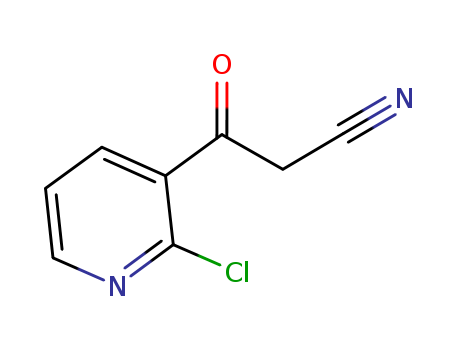 3-Pyridinepropanenitrile,2-chloro-b-oxo-