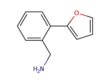 Molecular Structure of 771573-25-2 ([2-(2-FURYL)PHENYL]METHYLAMINE)