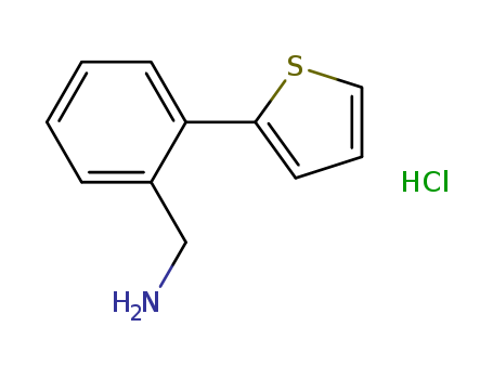 1-(2-Thien-2-ylphenyl)methanamine hydrochloride , 95%