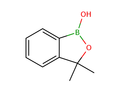 Molecular Structure of 221352-10-9 (3,3-diMethylbenzo[c][1,2]oxaborol-1(3H)-ol)