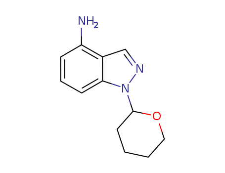 4-Amino-1-(tetrahydropyranyl)-1H-indazole