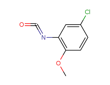 Molecular Structure of 55440-54-5 (5-Chloro-2-methoxyphenyl isocyanate)