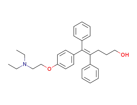(Z)-1-<4-(2-diethylaminoethoxy)phenyl>-1,2-diphenyl-1-penten-5-ol