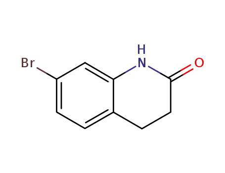 Molecular Structure of 14548-51-7 (7-Bromo-3,4-dihydro-1H-quinolin-2-one)