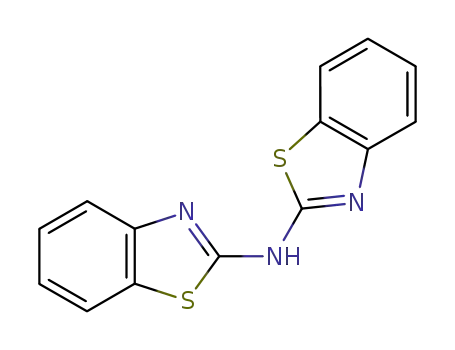Molecular Structure of 34997-17-6 (2-Benzothiazolamine, N-2-benzothiazolyl-)