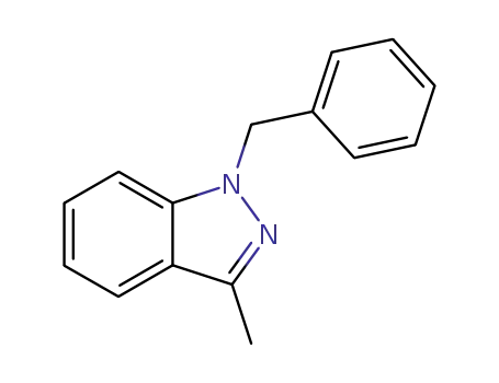 Molecular Structure of 128364-67-0 (1-Benzyl-3-methyl-1H-indazole)