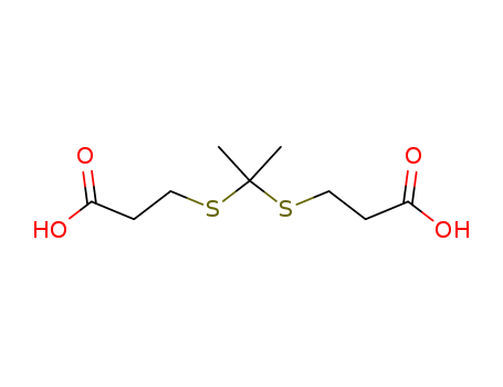 Propanoic acid, 3,3'-[(1-methylethylidene)bis(thio)]bis-