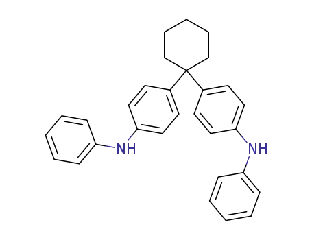 Molecular Structure of 167218-34-0 (1,1-bis(4-anilinophenyl)-cyclohexane)
