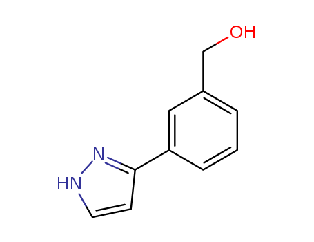Benzenemethanol, 3-(1H-pyrazol-3-yl)-