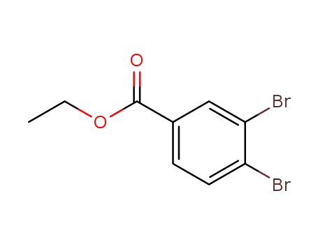 Molecular Structure of 60469-88-7 (3,4-Dibromobenzoic acid ethyl ester)