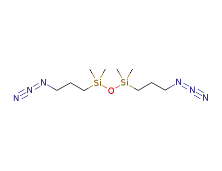 Molecular Structure of 1152310-87-6 (1,3-bis(3-azidopropyl)-1,1,3,3-tetramethyldisiloxane)