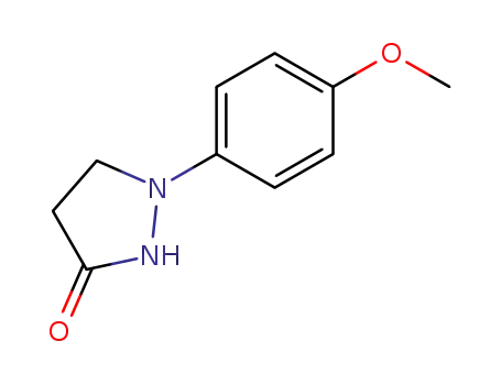 1-(4-Methoxyphenyl)pyrazolidin-3-one