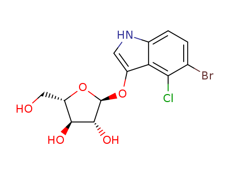 b-D-Ribofuranoside,5-bromo-4-chloro-1H-indol-3-yl                                                                                                                                                       