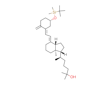 Molecular Structure of 140710-90-3 (6-(4-{2-[5-(tert-Butyl-dimethyl-silanyloxy)-2-methylene-cyclohexylidene]-ethylidene}-7a-methyl-octahydro-inden-1-yl)-2-methyl-heptan-2-ol)