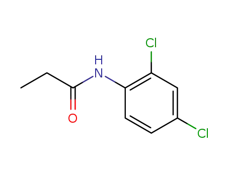 Molecular Structure of 25487-78-9 (Propanamide, N-(2,4-dichlorophenyl)-)