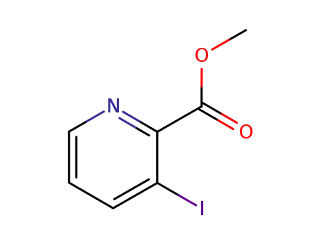 Molecular Structure of 73841-41-5 (3-Iodopyridine-2-carboxylic acid methyl ester)