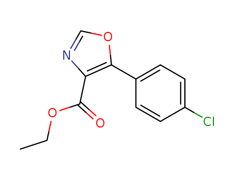 Ethyl 5-(4-chlorophenyl)oxazole-4-carboxylate