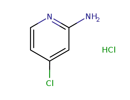 Molecular Structure of 202216-99-7 (4-chloropyridin-2-amine hydrochloride)