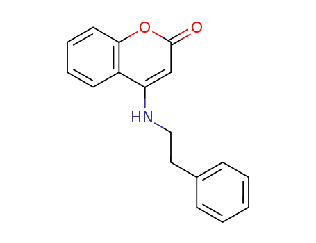 Molecular Structure of 111222-28-7 (4-[(2-phenylethyl)amino]-2H-chromen-2-one)