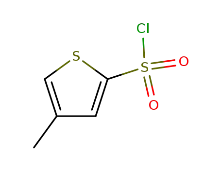 Molecular Structure of 69815-97-0 (2-Thiophenesulfonyl chloride, 4-methyl-)