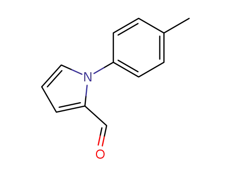 Molecular Structure of 30186-38-0 (1-(4-METHYLPHENYL)-1H-PYRROLE-2-CARBALDEHYDE)