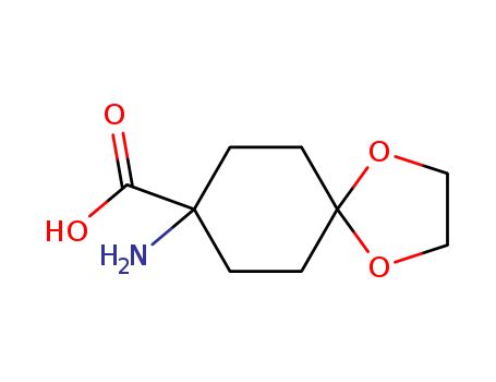1-Amino-4-oxocyclohexanecarboxylic acidethyleneketal 54621-18-0
