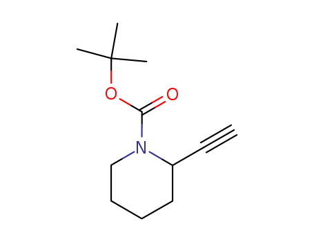 1-Piperidinecarboxylic acid, 2-ethynyl-, 1,1-dimethylethyl ester