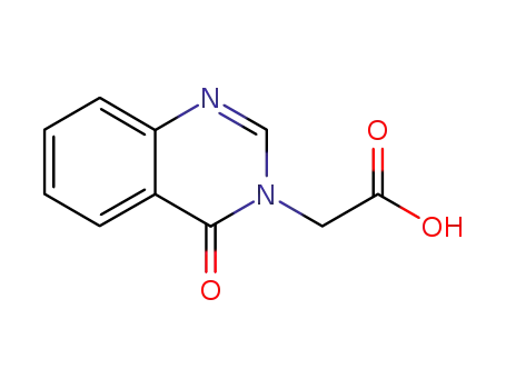 Molecular Structure of 14663-53-7 ((4-OXO-4H-QUINAZOLIN-3-YL)-ACETIC ACID)
