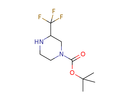 3-Trifluoromethyl-piperazine-1-carboxylic acid tert-butyl ester