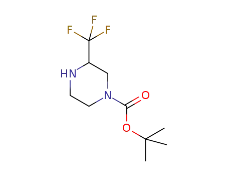 3-트리플루오로메틸-피페라진-1-카르복실산 tert-부틸 에스테르