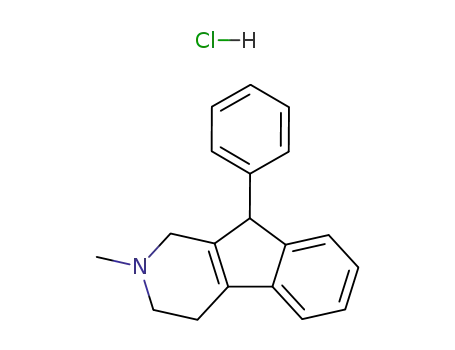 Molecular Structure of 5503-08-2 (PhenindaMine Hydrochloride)