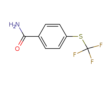 4-[(Trifluoromethyl)sulfanyl]benzamide