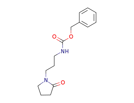 1-<3-<(benzyloxycarbonyl)amino>propyl>-2-pyrrolidinone