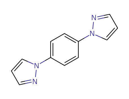 Molecular Structure of 67673-42-1 (1-[4-(1H-pyrazol-1-yl)phenyl]-1H-pyrazole)