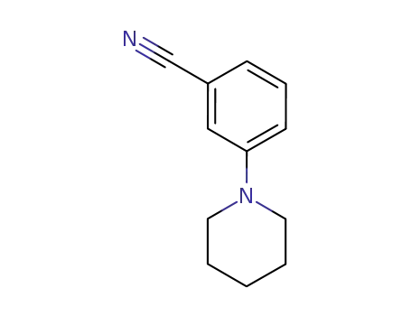 Molecular Structure of 175696-74-9 (3-PIPERIDIN-1-YLBENZONITRILE)
