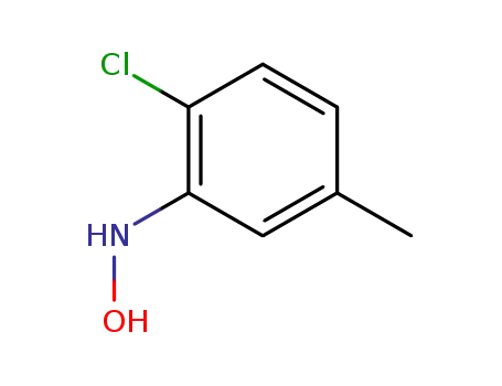 Molecular Structure of 65039-20-5 (2-CHLORO-5-METHYLPHENYLHYDROXYL-AMINE			)