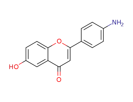 Molecular Structure of 132018-32-7 (Aminogenistein)