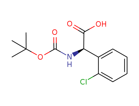 (S)-N-Boc-(2'-chlorophenyl)glycine