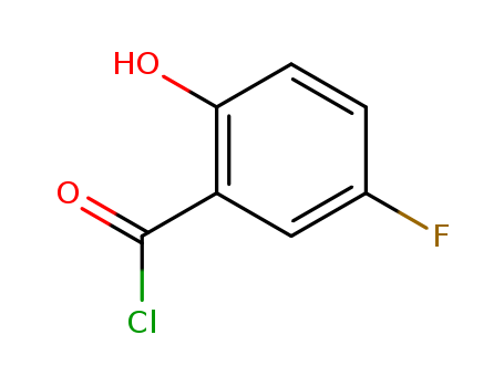 Benzoyl chloride, 5-fluoro-2-hydroxy- (9CI)