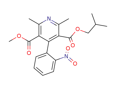 Molecular Structure of 103026-83-1 (Dehydro Nisoldipine)