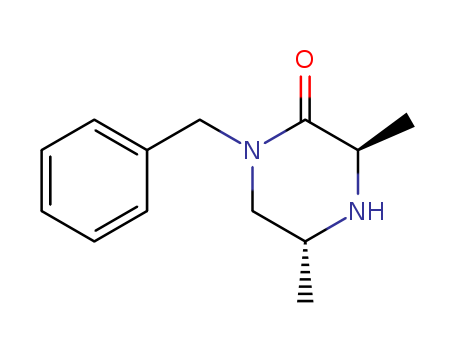 (3R,5R)-1-benzyl-3,5-dimethylpiperazin-2-one