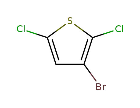 Molecular Structure of 60404-18-4 (3-BROMO-2,5-DICHLOROTHIOPHENE)