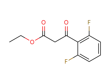 Molecular Structure of 97305-12-9 (ethyl 3-(2,6-difluorophenyl)-3-oxopropanoate)