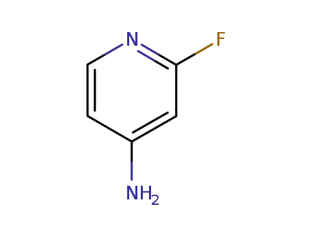 Molecular Structure of 18614-51-2 (4-Amino-2-fluoropyridine)