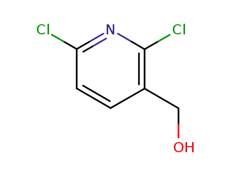 Molecular Structure of 55304-90-0 ((2,6-Dichloro-3-pyridinyl)methanol)