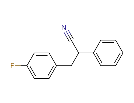 3-(4-fluorophenyl)-2-phenylpropanenitrile