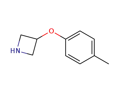 Molecular Structure of 954220-73-6 (3-(4-Methylphenoxy)azetidine)