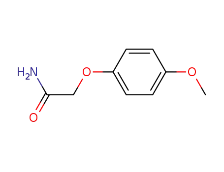 Molecular Structure of 30893-64-2 (2-(4-METHOXYPHENOXY)ACETAMIDE)